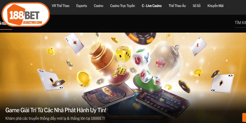 Hướng dẫn gamer nhận khuyến mãi 188BET