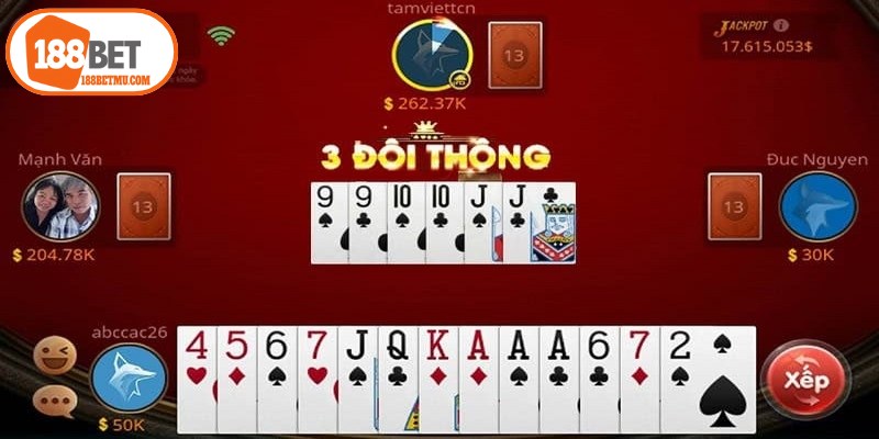 Quản lý bài cá nhân cũng rất quan trọng trong tiến lên miền Nam